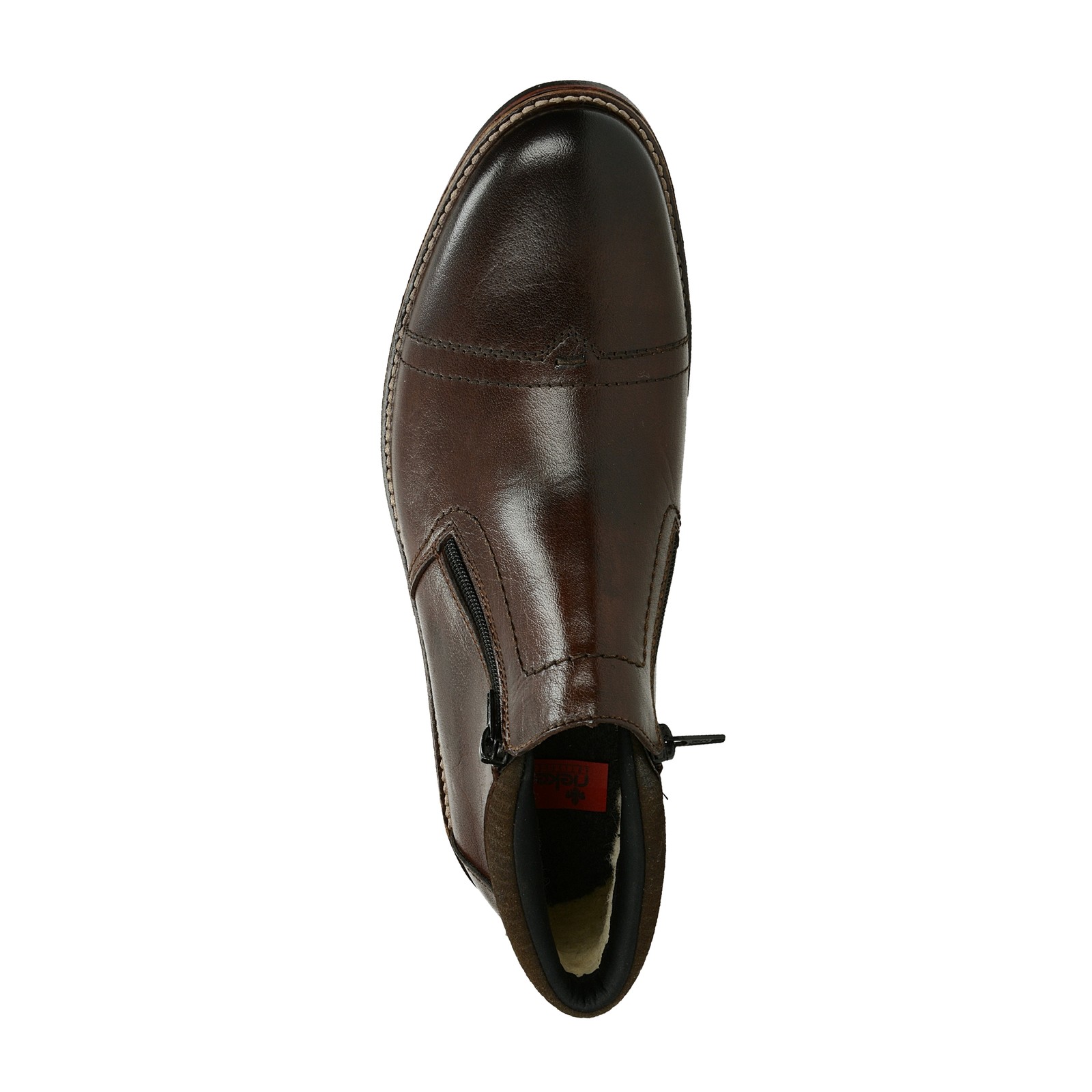 hule teori Antologi Rieker men´s leather ankle boots - dark brown | Robel.shoes