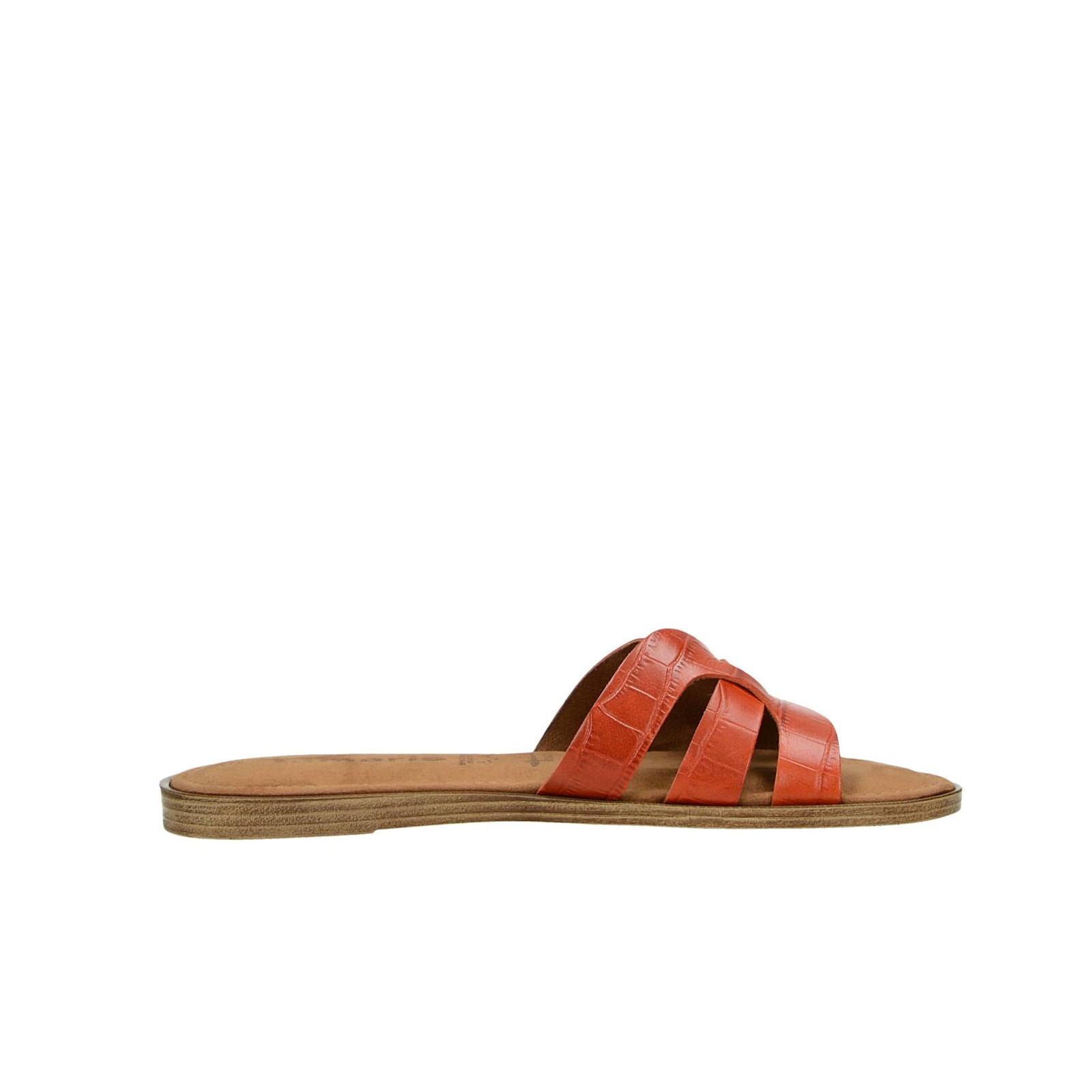 temperament kooi ontgrendelen Tamaris women´s leather slippers - orange | Robel.shoes