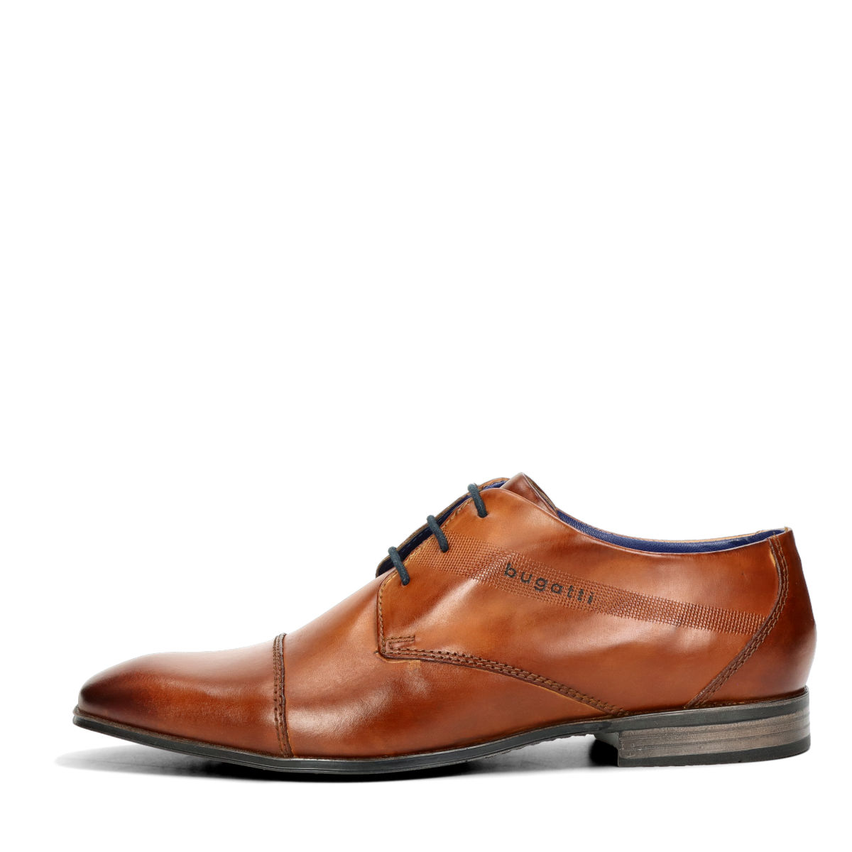 Bugatti men\'s leather shoes - cognac brown formal