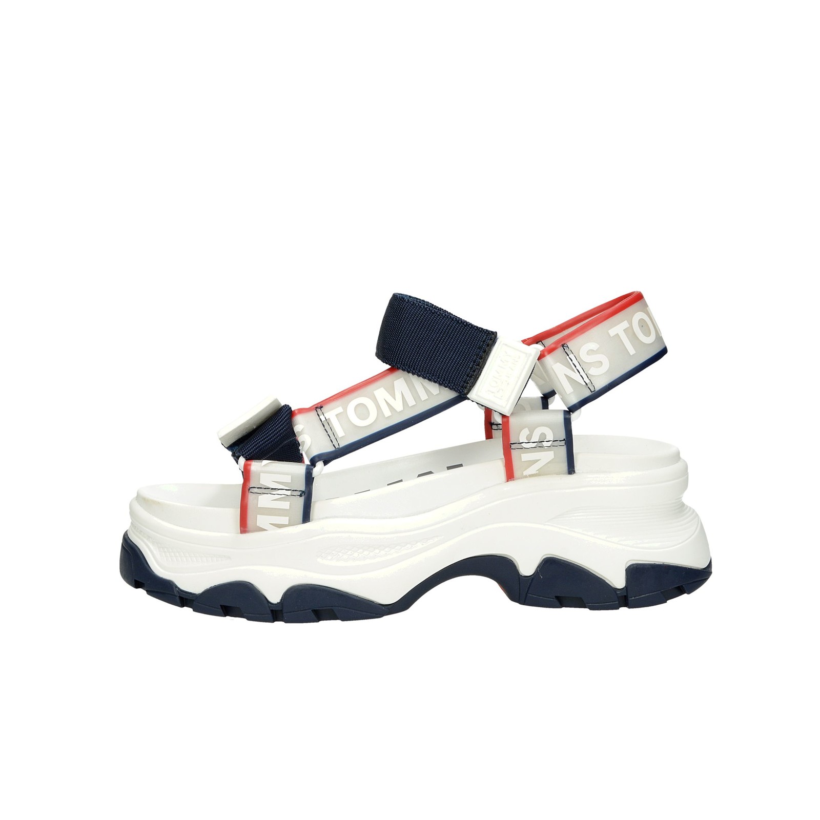 In de genade van Drank zegevierend Tommy Hilfiger women´s stylish platform sandals - white | Robel.shoes
