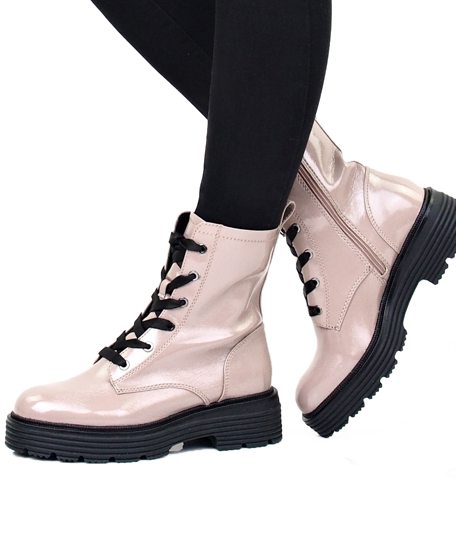 Verwaand Landelijk Af en toe Tamaris women's fashionable zipped ankle boots - beige/brown | Robel.shoes