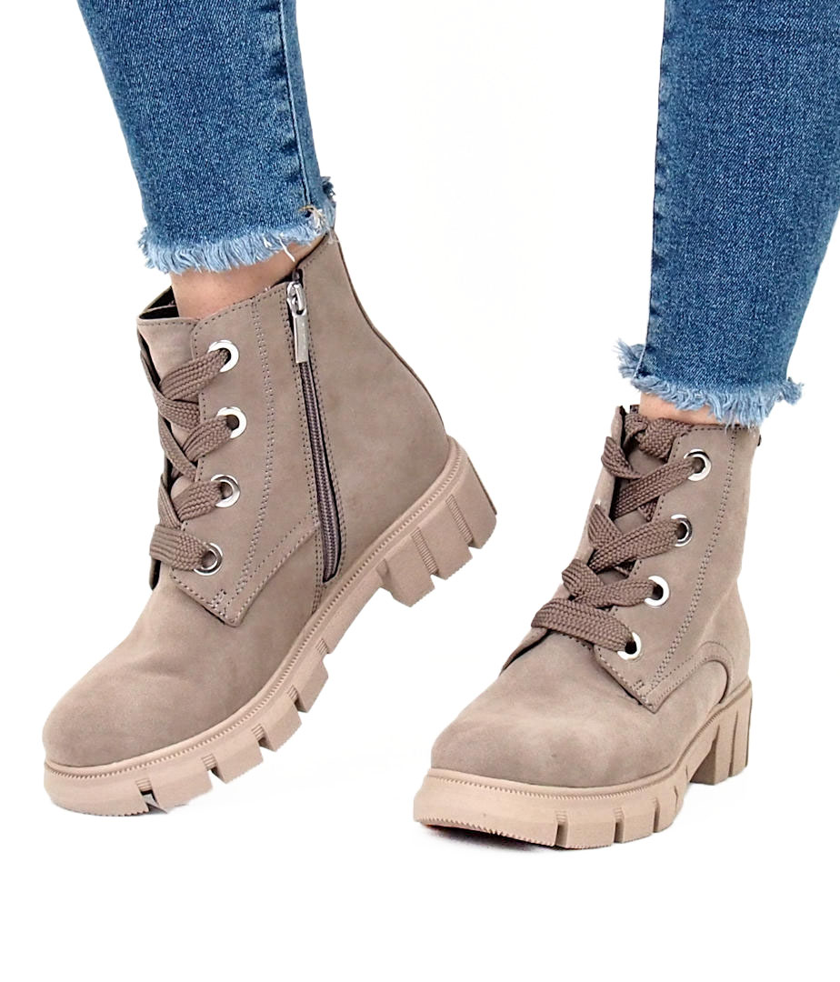 Analytisch Razernij Netto Tamaris women´s fashionable ankle boots - beige/brown | Robel.shoes