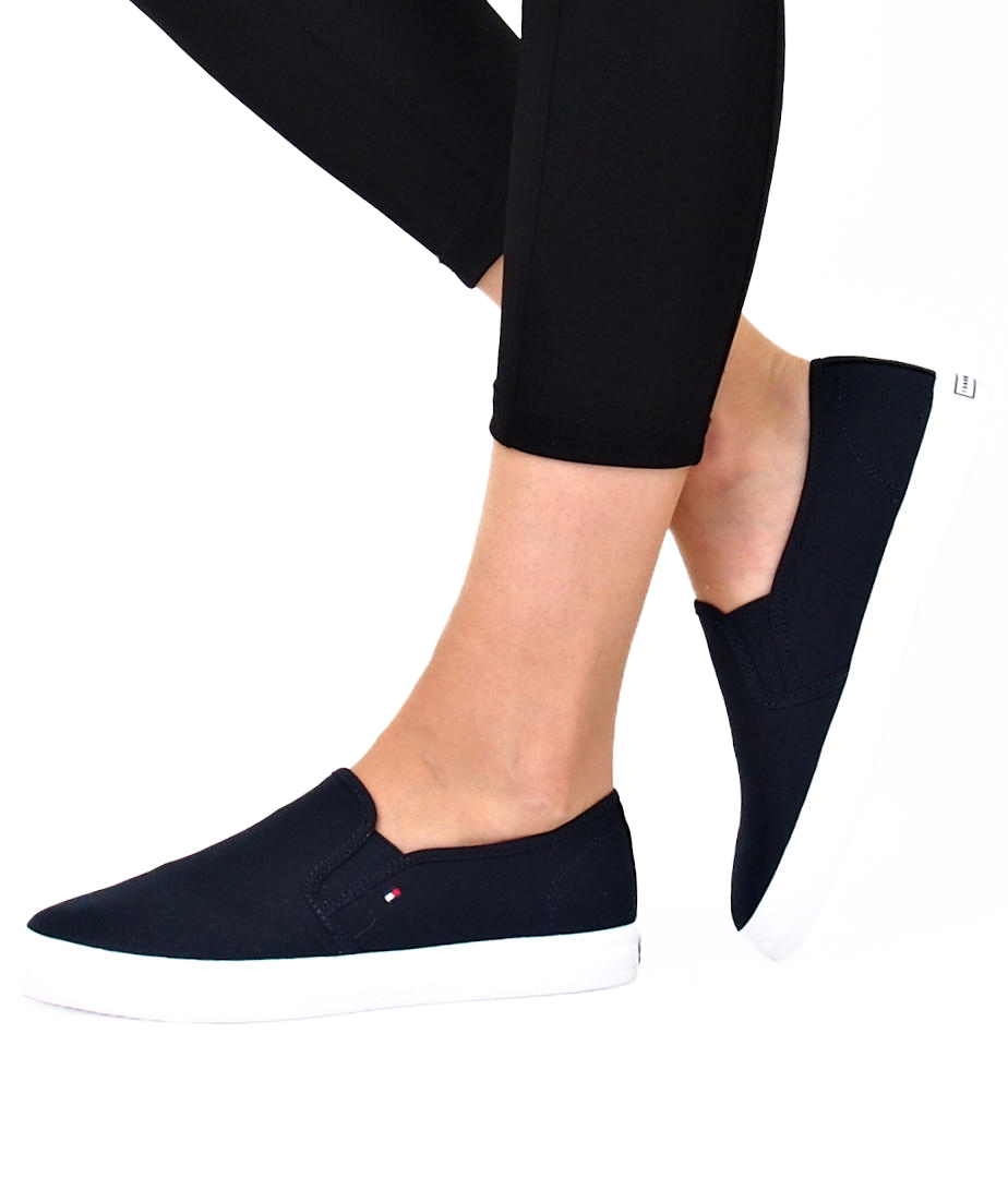 Tommy Hilfiger women's slip-on - dark blue | Robel.shoes