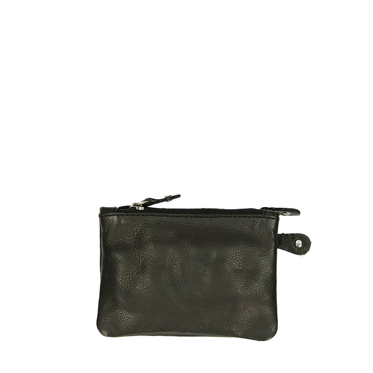 Buy Men Black Genuine Leather Wallet Online - 746598 | Van Heusen