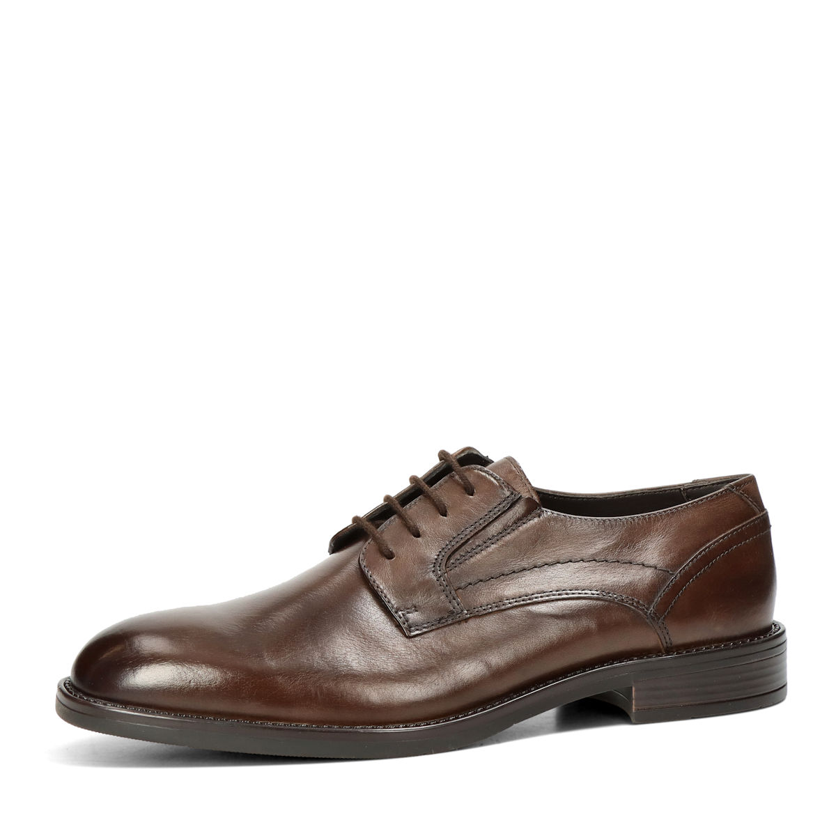 Klondike men's leather formal shoes - dark brown | Robel.shoes