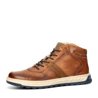 Bugatti men&#039;s zippered winter ankle boots - cognac brown