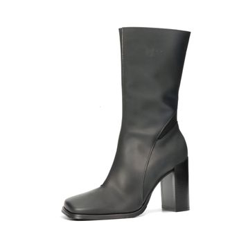 Calvin Klein women's fashion boots - black