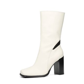 Calvin Klein women's fashion boots - white