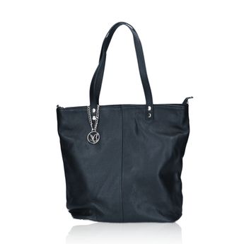 Caprice women&#039;s leather bag - black