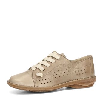 Creator women's leather low shoes - beige