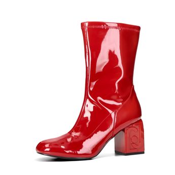 Liu Jo women's luxury boots - red