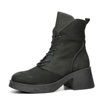 ETIMEĒ women's nubuck ankle boots - black