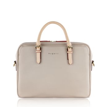 Bugatti women's stylish bag laptop - beige