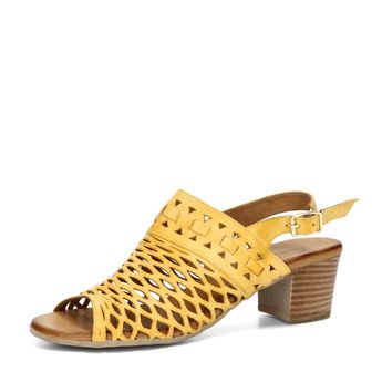 Robel women&#039;s leather sandals - yellow