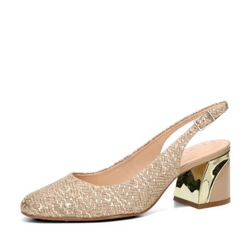 ETIMEĒ women&#039;s elegant heels slingback - beige