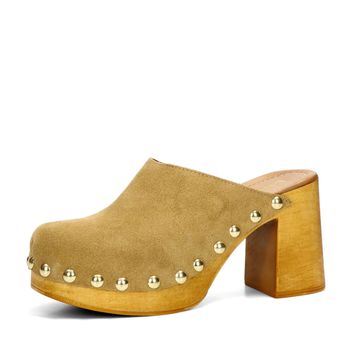 ETIMEĒ women's stylish slippers - brown