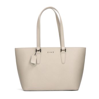 ETIMEĒ women&#039;s leather bag - light grey