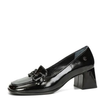 ETIMEĒ women&#039;s leather low shoes - black