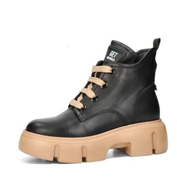 ETIMEĒ women's fashion ankle shoes - black