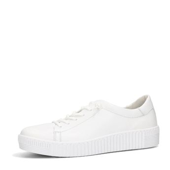 Gabor women&#039;s leather sneaker - white