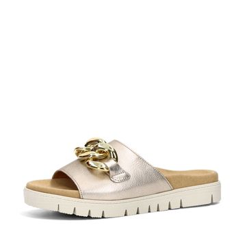 Gabor women&#039;s stylish slippers - gold