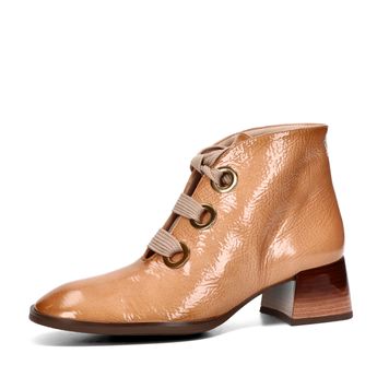 Hispanitas women's elegant ankle shoes - beige/brown