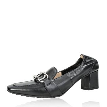 H&ouml;gl women&acute;s leather low shoes - black