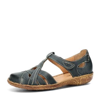Josef Seibel women&#039;s leather sandals - dark blue