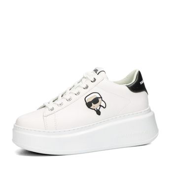 Karl Lagerfeld women&acute;s fashionable sneakers on a thick sole - white
