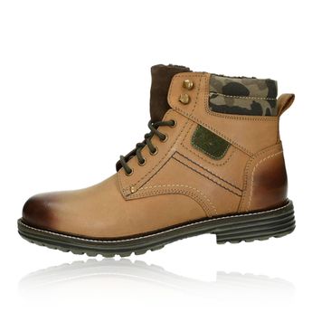 Klondike men´s comfy ankle boots - brown