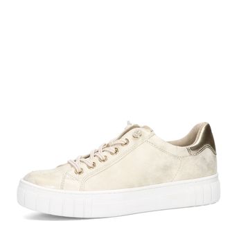 Marco Tozzi women&#039;s stylish sneaker - gold