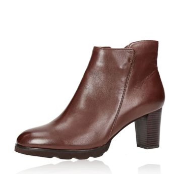 Regarde le ciel women´s autumn ankle boots made of smooth leather - brown