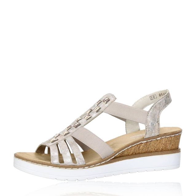 Rieker Jena Womens Wedge Heel Sandals | Jarrolds, Norwich