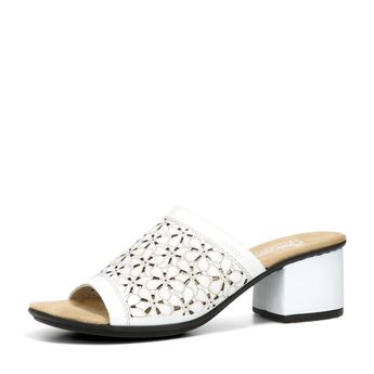 Rieker women&#039;s comfortable slippers - white