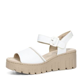 Rieker women&#039;s comfortable sandals - white