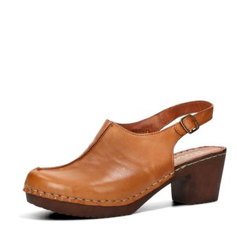 Robel women&#039;s leather sandals - cognac brown