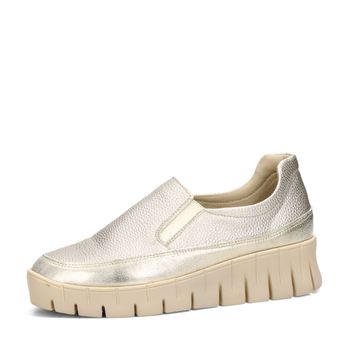 ETIMEĒ women&#039;s leather sneaker - gold