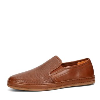 Robel men's leather low shoes - brown