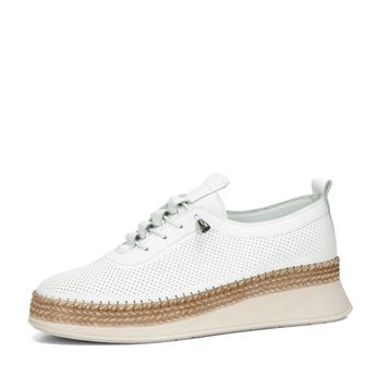 Robel women&#039;s leather low shoes - white