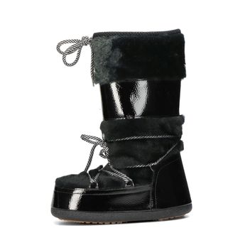 Robel women's stylish snow boots - black