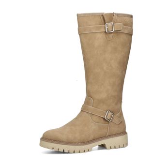 S.Oliver women's winter boots with zipper - beige