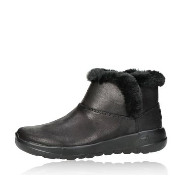Skechers women´s winter ankle boots with fur - black