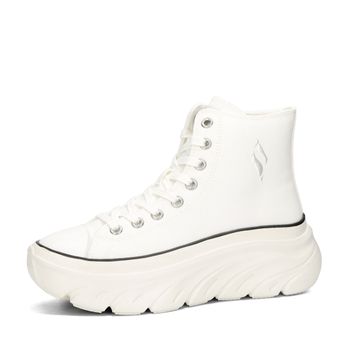 Skechers women&#039;s stylish ankle sneaker - white