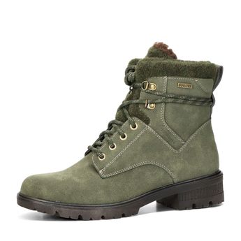 Tamaris women's winter ankle boots - olive