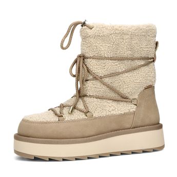 Tamaris women's stylish snow boots - beige