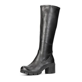 Tamaris women&#039;s classic boots with zipper - black