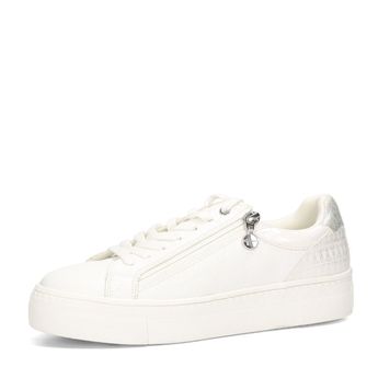 Tamaris women's comfortable sneaker - white