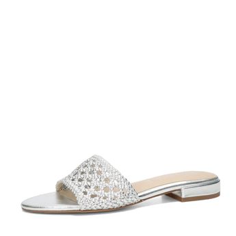 Tamaris women's stylish slippers - silver