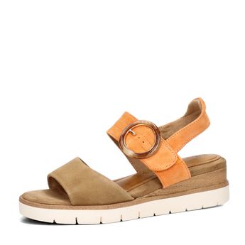 Tamaris women&#039;s comfortable sandals - brown