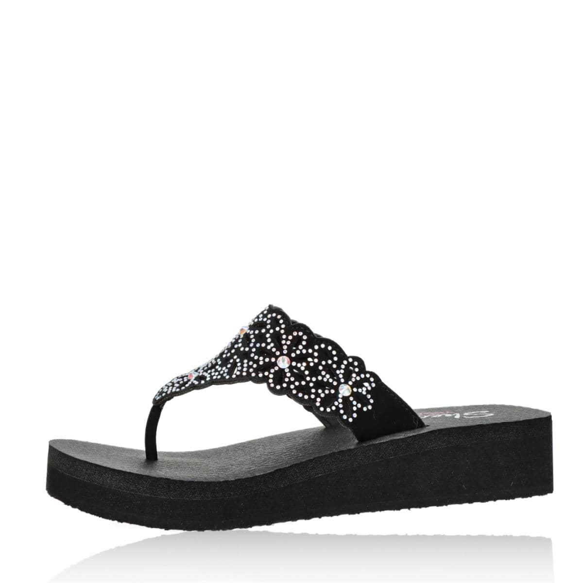 Skechers glitter flip outlet flops